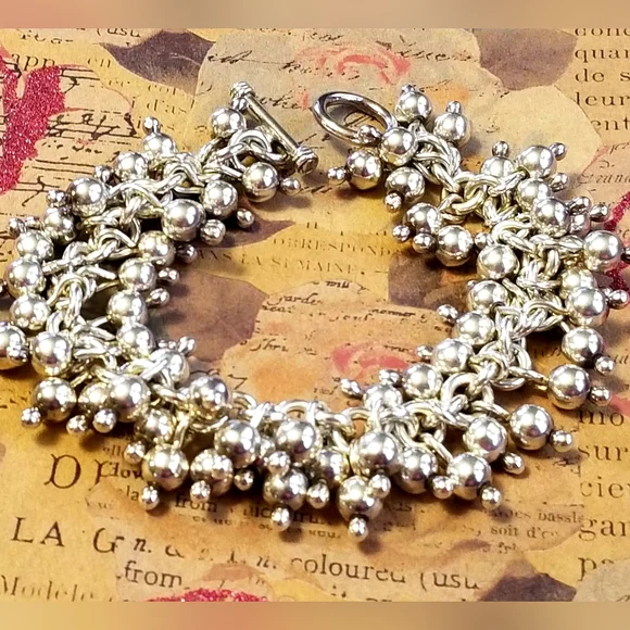 Silpada Sterling Silver Cha Cha Bracelet